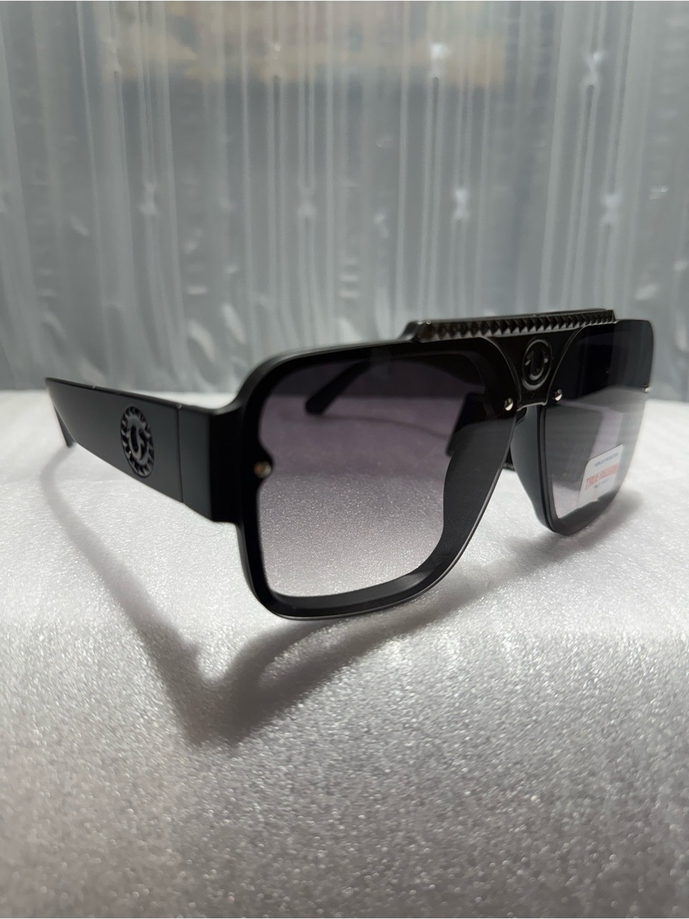 True Religion Oversized Square Shield Sunglasses